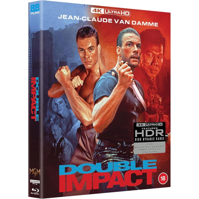 DOUBLE IMPACT - 4K UHD + BLU RAY
