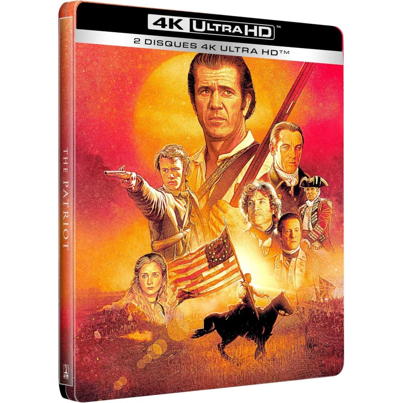 THE PATRIOT, LE CHEMIN DE LA LIBERTÉ - 2  4K UHD - STEELBOOK - ÉDITION LIMITÉE
