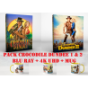 PACK - CROCODILE DUNDEE 1 & 2  - 4K UHD + BLU RAY + MUG