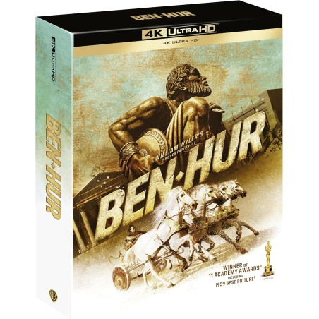 Ben-Hur - 4K + BLU RAY + STEELBOOK - édition collector - IMPORT