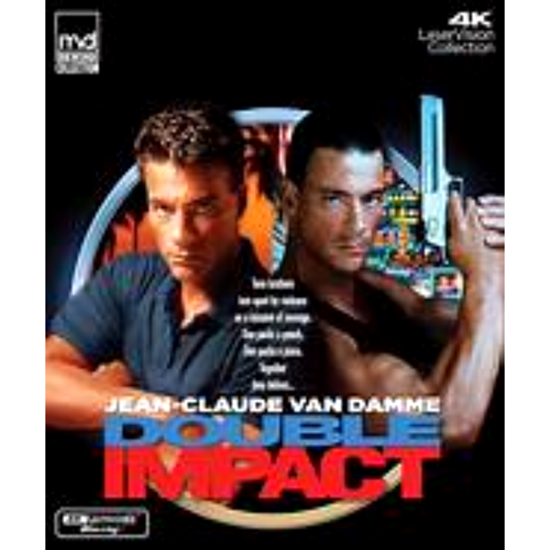 DOUBLE IMPACT - 4K UHD + BLU RAY - IMPORT