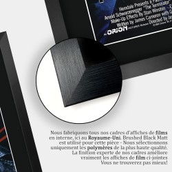 Terminator - Arnold Schwarzenegger -  Affiche  + autographe  - A3 Encadré