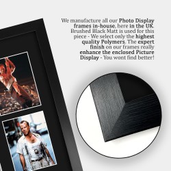 Die Hard - BRUCE WILLIS - Autographe - A3 Encadré