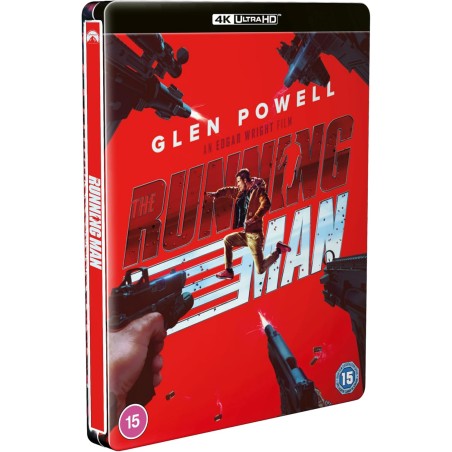 THE RUNNING MAN (2025) - 4K UHD + BLU RAY - SteelBook - IMPORT
