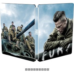 FURY -  4K UHD + BLU RAY - STEELBOOK - IMPORT