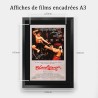 BLOODSPORT  - Jean-Claude Van Damme - affiche signée - A3 Encadré