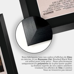 BLOODSPORT  - Jean-Claude Van Damme - affiche signée - A3 Encadré