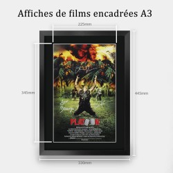 Platoon - affiche + autographes - A3 Encadré