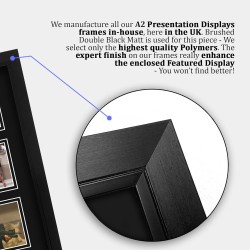 Scarface - AL PACINO - Affiche + Photos +  autographes  - A2 Encadré