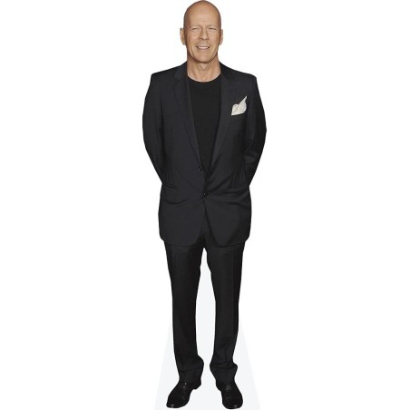 Bruce Willis -  Silhouette en carton Grandeur Nature