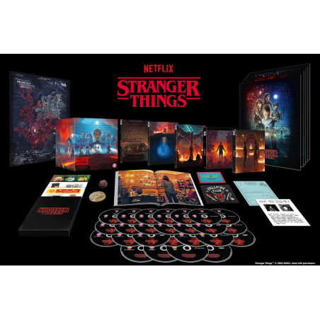 Stranger Things : L'intégrale de la série -  4K UHD - Edition Deluxe - IMPORT
