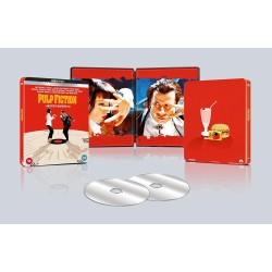 Pulp Fiction - 4K UHD + BLU RAY - Steelbook - IMPORT