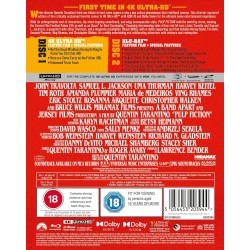 Pulp Fiction - 4K UHD + BLU RAY - Steelbook - IMPORT