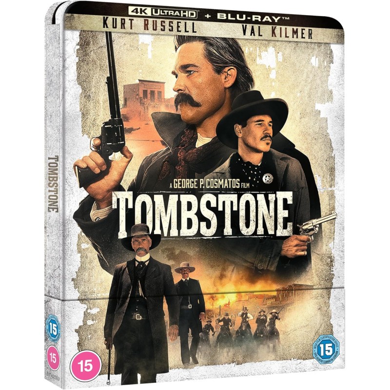 Tombstone - 4K UHD + BLU RAY - STEELBOOK - IMPORT