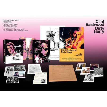 L'Inspecteur Harry ( DIRTY HARRY ) - COLLECTOR - BLU RAY + 4K UHD -  STEELBOOK - IMPORT