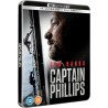 CAPITAINE PHILLIPS -  4K UHD  + BLU RAY  - STEELBOOK - IMPORT