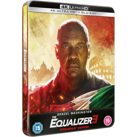 EQUALIZER 3 -  4K UHD + BLU RAY  - STEELBOOK - IMPORT