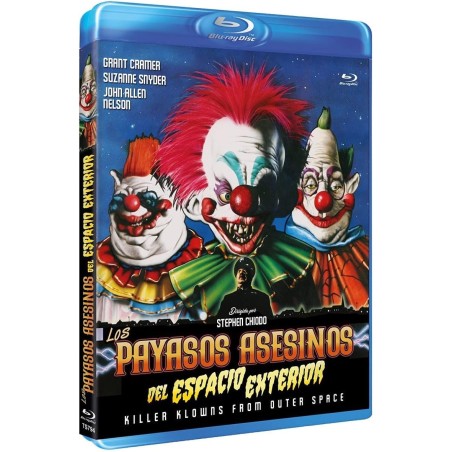 Les Clowns tueurs venus d'ailleurs ( Killer Klowns from Outer Space) - BLU RAY - IMPORT