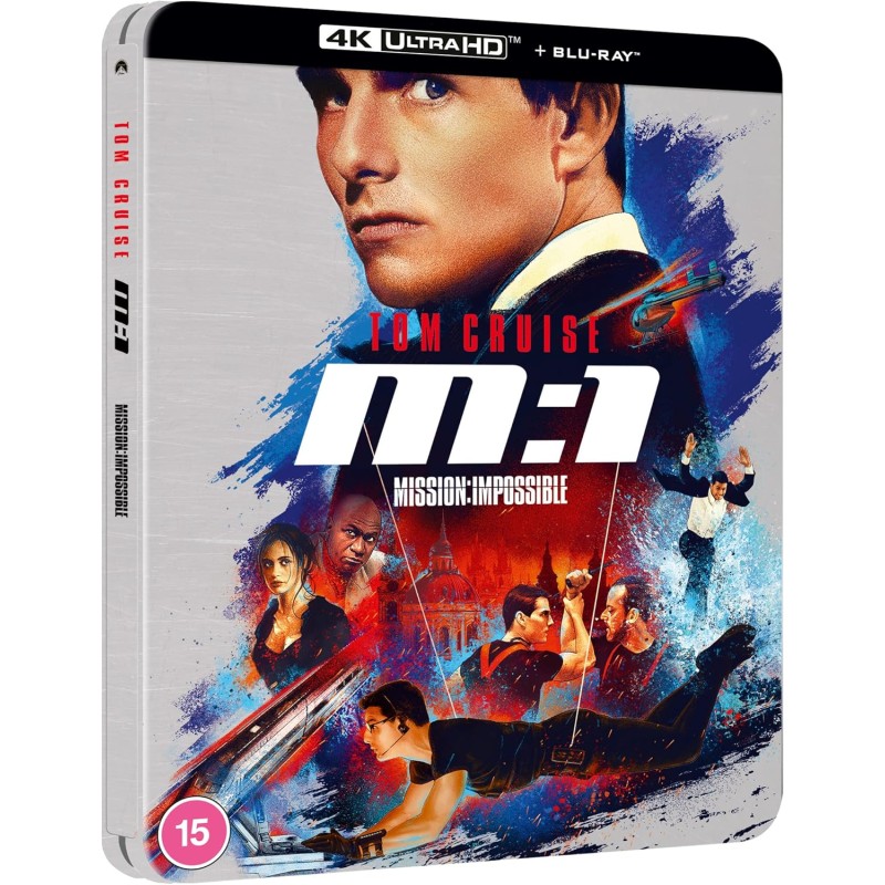 MISSION IMPOSSIBLE  - 4K UHD + BLU RAY - STEELBOOK - IMPORT