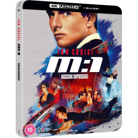 MISSION IMPOSSIBLE  - 4K UHD + BLU RAY - STEELBOOK - IMPORT