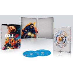 MISSION IMPOSSIBLE 2 - 4K UHD + BLU RAY - STEELBOOK - IMPORT