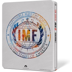 MISSION IMPOSSIBLE 2 - 4K UHD + BLU RAY - STEELBOOK - IMPORT
