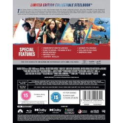 MISSION IMPOSSIBLE 2 - 4K UHD + BLU RAY - STEELBOOK - IMPORT