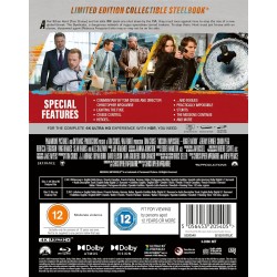 MISSION IMPOSSIBLE 5 : Rogue Nation - 4K UHD + BLU RAY - STEELBOOK - IMPORT