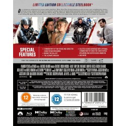 MISSION IMPOSSIBLE 6 : FALLOUT - 4K UHD + BLU RAY - STEELBOOK - IMPORT