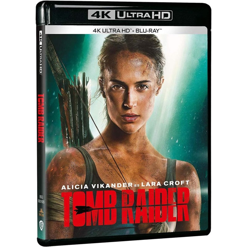 TOMB RAIDER - 4K UHD + BLU RAY  - IMPORT