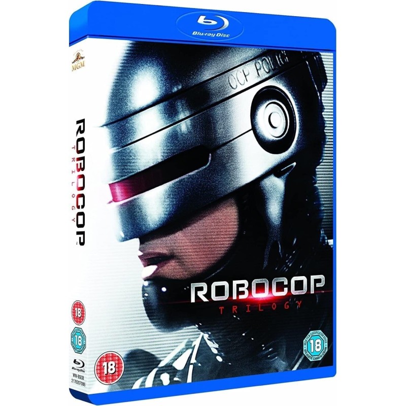 ROBOCOP, TRILOGIE - BLU RAY - IMPORT
