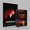 THE DESCENT (2005) - 4K UHD + BLU RAY + BLU RAY BONUS  + AFFICHE - STEELBOOK - IMPORT