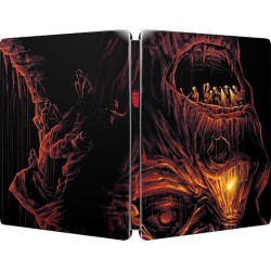 THE DESCENT (2005) - 4K UHD + BLU RAY + BLU RAY BONUS  + AFFICHE - STEELBOOK - IMPORT