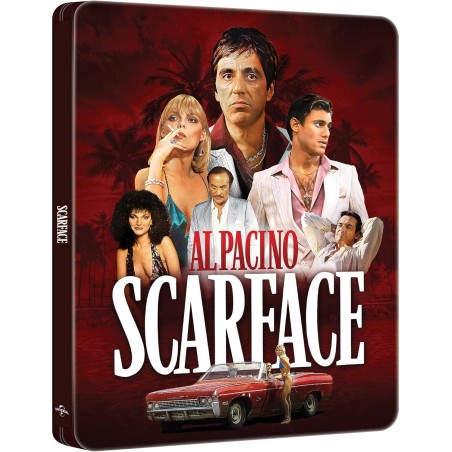 SCARFACE - 4K UHD + BLU RAY - STEELBOOK - IMPORT
