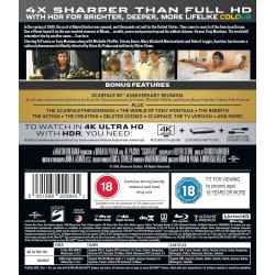 SCARFACE - 4K UHD + BLU RAY - IMPORT