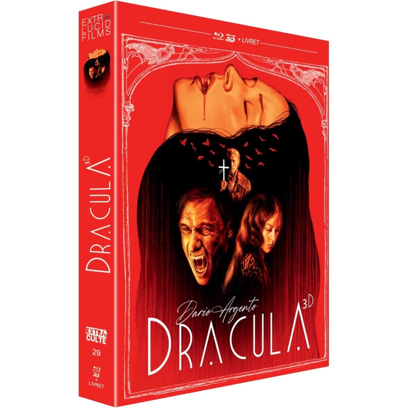 Dracula 3D – Collector BLU RAY 2D + BLU RAY 3D + livret