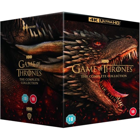 GAME OF THRONES - L'intégrale des saisons 1 à 8  - 4K UHD  - IMPORT