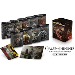 GAME OF THRONES - L'intégrale des saisons 1 à 8  - 4K UHD  - IMPORT