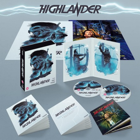 Highlander - Collector's Edition - 40 TH ANNIVERSARY - 4KUHD + BLU RAY - IMPORT