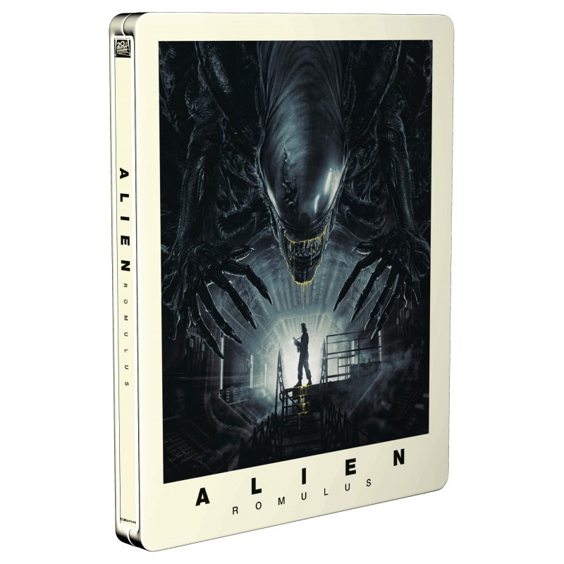 ALIEN : ROMULUS - 4K UHD + BLU RAY - STEELBOOK ILLUSTRÉ PAR MATT FERGUSON - IMPORT