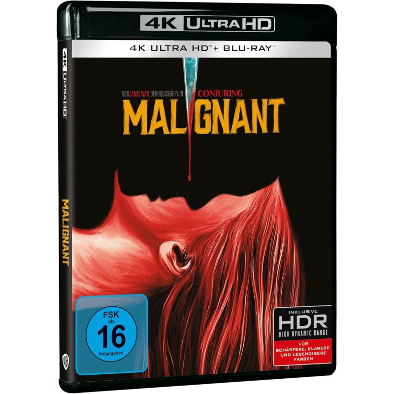 MALIGNANT- 4K UHD + BLU RAY