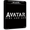 Avatar : De Feu et de Cendres - 3D - BLU RAY  +  BLU RAY BONUS - STEELBOOK - IMPORT