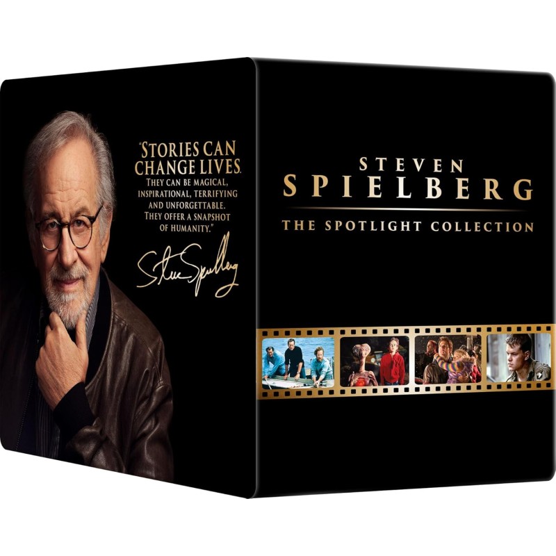 Steven Spielberg : The Spotlight Collection – Coffret Steelbook - 4K UHD + BLU RAY - Édition Limitée - IMPORT