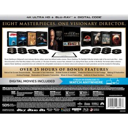 Steven Spielberg : The Spotlight Collection – Coffret Steelbook - 4K UHD + BLU RAY - Édition Limitée - IMPORT