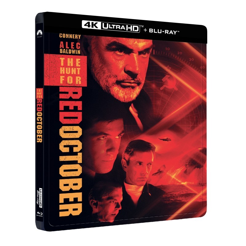 À LA POURSUITE D'OCTOBRE ROUGE -  4K UHD + BLU RAY - STEELBOOK - ÉDITION LIMITÉE