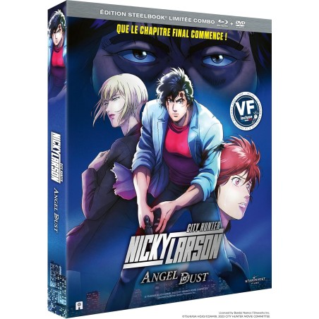 Nicky Larson – City Hunter : Angel Dust – Blu-Ray - DVD - Steelbook