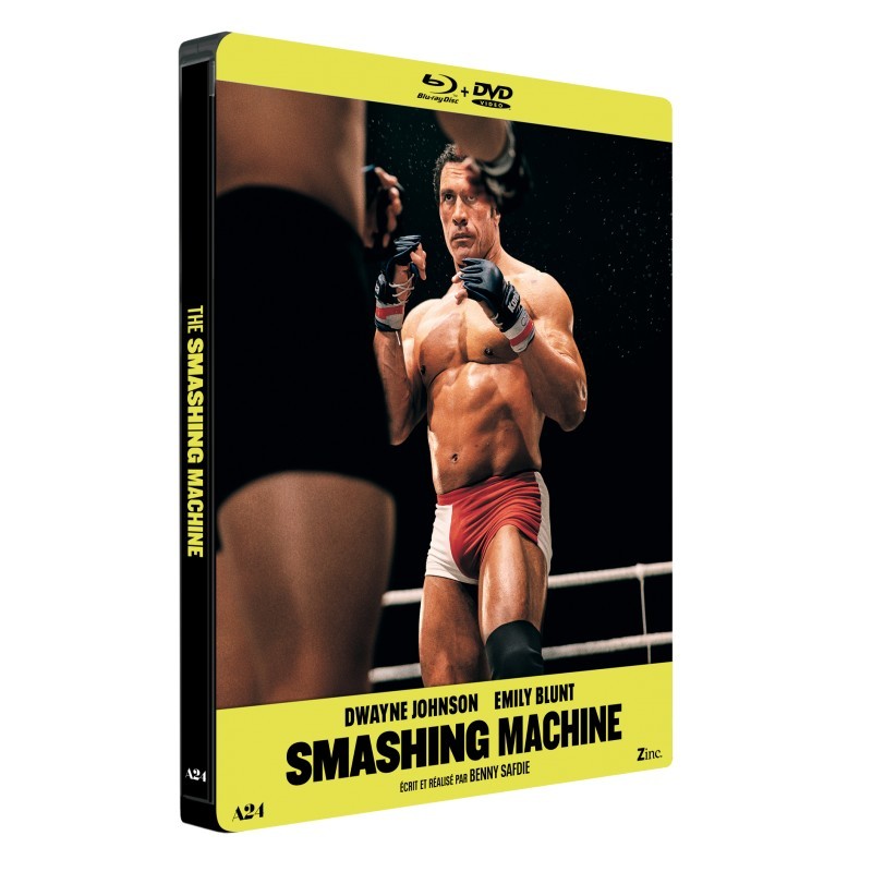 SMASHING MACHINE -  BLU RAY - DVD  - STEELBOOK