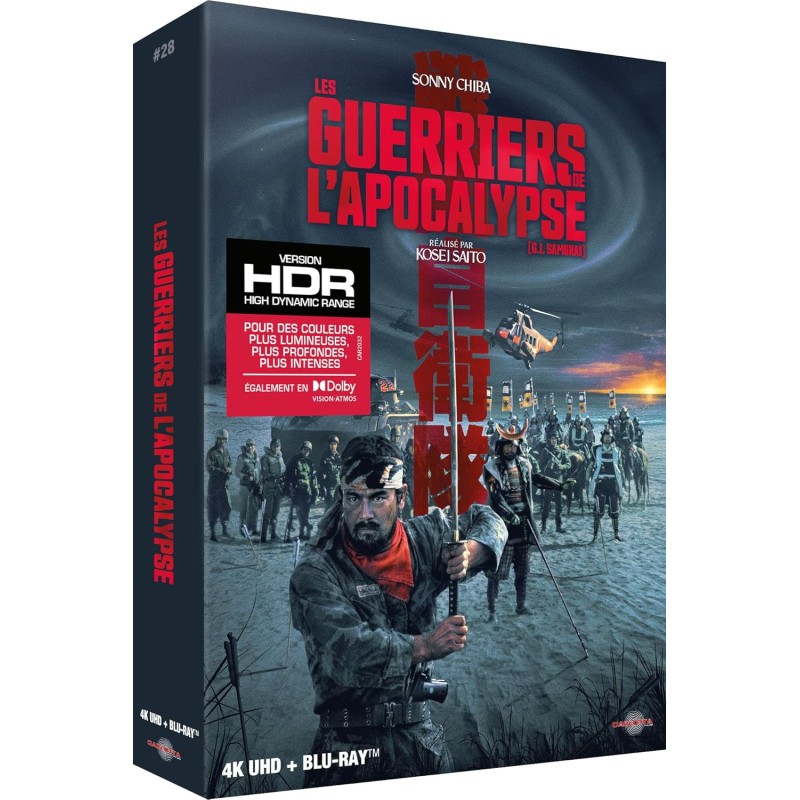 LES GUERRIERS L'APOCALYPE - BLU RAY -  4K UHD + goodies - Édition Prestige limitée