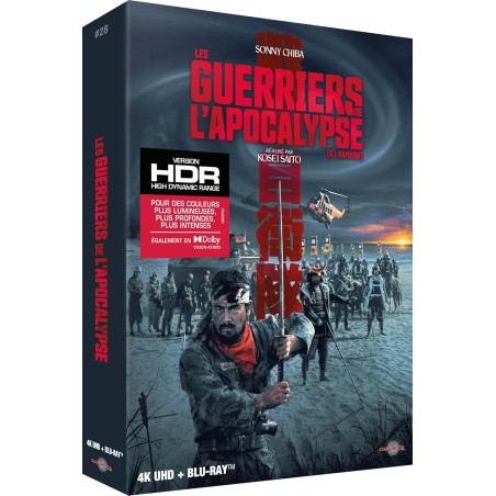 LES GUERRIERS L'APOCALYPE - BLU RAY -  4K UHD + goodies - Édition Prestige limitée