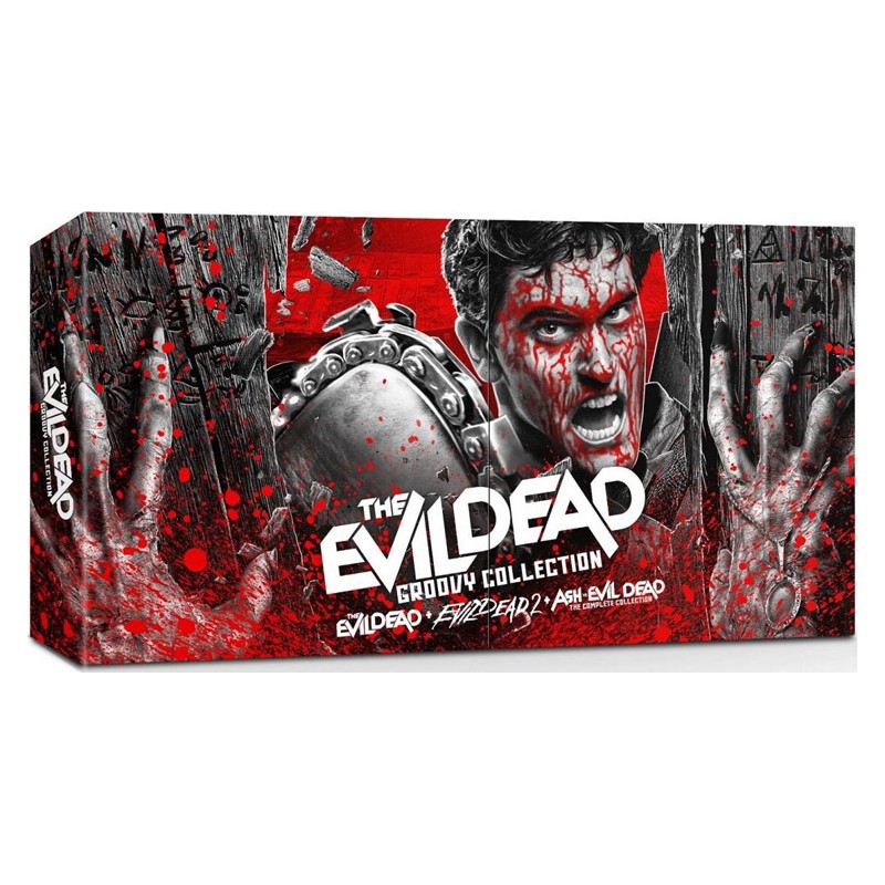 The Evil Dead: Groovy Collection - 4K UHD - BLU RAY - IMPORT